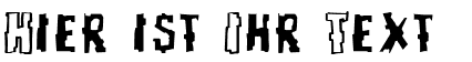 Ihre Vorschau von der Schriftart Repeat Until False