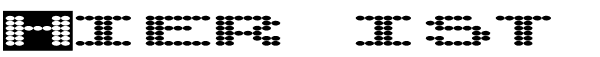 Ihre Vorschau von der Schriftart Synthetic Syncronism