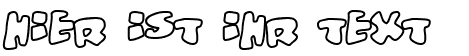 Ihre Vorschau von der Schriftart Vitamin Outline