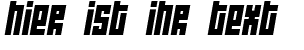 Ihre Vorschau von der Schriftart Wide Awake Black