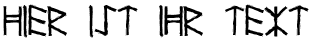 Ihre Vorschau von der Schriftart Yggdrasil