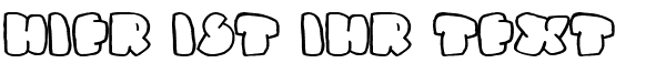 Ihre Vorschau von der Schriftart Gas Huffer Phat