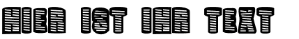 Ihre Vorschau von der Schriftart Pop Will Eat Itself