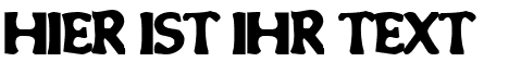 Ihre Vorschau von der Schriftart Smeared