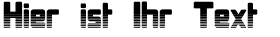 Ihre Vorschau von der Schriftart Bonk Undercut