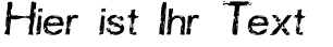 Ihre Vorschau von der Schriftart Carbonized Timber