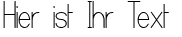 Ihre Vorschau von der Schriftart Castorgate Upright