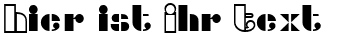 Ihre Vorschau von der Schriftart Densmore