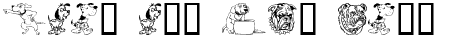 Ihre Vorschau von der Schriftart Doggon