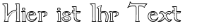 Ihre Vorschau von der Schriftart Dumbledor 3 Outline