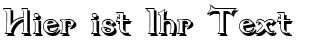 Ihre Vorschau von der Schriftart Dumbledor 3 Shadow