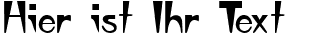 Ihre Vorschau von der Schriftart Japan