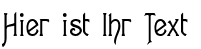 Ihre Vorschau von der Schriftart Lansbury