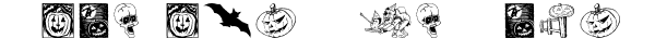 Ihre Vorschau von der Schriftart Helloween 2