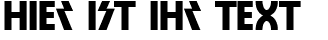Ihre Vorschau von der Schriftart Die Nasty