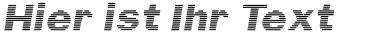 Ihre Vorschau von der Schriftart Linear Beam