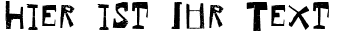 Ihre Vorschau von der Schriftart HVD Rowdy