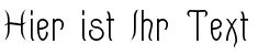 Ihre Vorschau von der Schriftart Quixotte