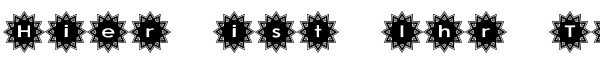 Ihre Vorschau von der Schriftart Stargit
