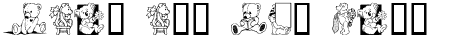Ihre Vorschau von der Schriftart Teddyber Too