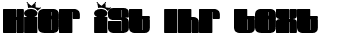 Ihre Vorschau von der Schriftart Elvis
