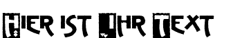 Ihre Vorschau von der Schriftart Advertising Gothic Demo