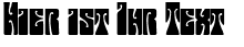 Ihre Vorschau von der Schriftart Butterfield Demo