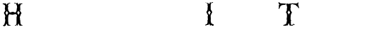 Ihre Vorschau von der Schriftart Linthicum
