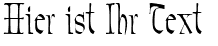 Ihre Vorschau von der Schriftart Marmyadose