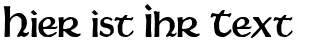 Ihre Vorschau von der Schriftart Martel