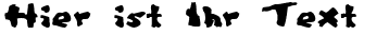 Ihre Vorschau von der Schriftart Famous fromage