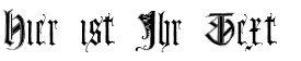 Ihre Vorschau von der Schriftart Monumental Gothic