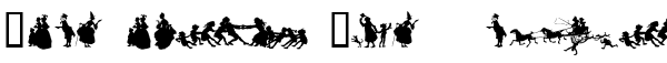 Ihre Vorschau von der Schriftart Rackham Holiday Ornament