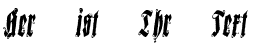 Ihre Vorschau von der Schriftart Sepultura