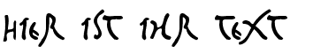 Ihre Vorschau von der Schriftart Big Caesar