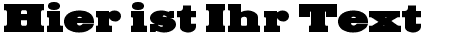Ihre Vorschau von der Schriftart Big Mummy