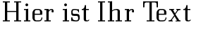 Ihre Vorschau von der Schriftart Bodonitown
