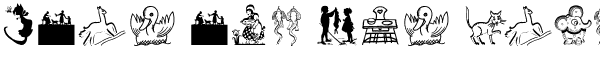 Ihre Vorschau von der Schriftart Childrens Darlings