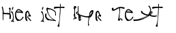 Ihre Vorschau von der Schriftart Crazy Written