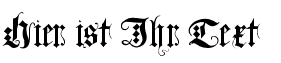 Ihre Vorschau von der Schriftart Duerers Minuskeln