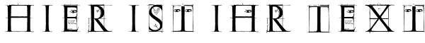 Ihre Vorschau von der Schriftart Erik GCaps Sketches