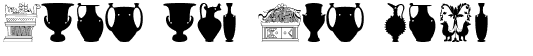 Ihre Vorschau von der Schriftart Greek Art