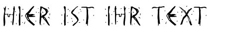 Ihre Vorschau von der Schriftart Hellas Dust