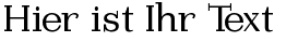 Ihre Vorschau von der Schriftart Imprimerie