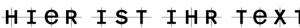 Ihre Vorschau von der Schriftart KL1MonoCase