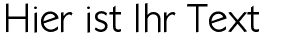 Ihre Vorschau von der Schriftart Klill