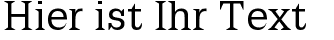 Ihre Vorschau von der Schriftart Latinia