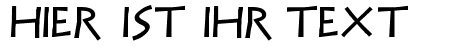 Ihre Vorschau von der Schriftart MCapitals