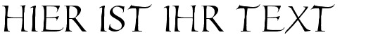 Ihre Vorschau von der Schriftart Monograms Toolbox