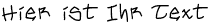 Ihre Vorschau von der Schriftart Mouse Graffity
